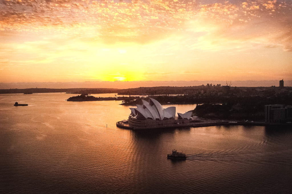 BridgeClimb Dawn Climb Sydney Opera House