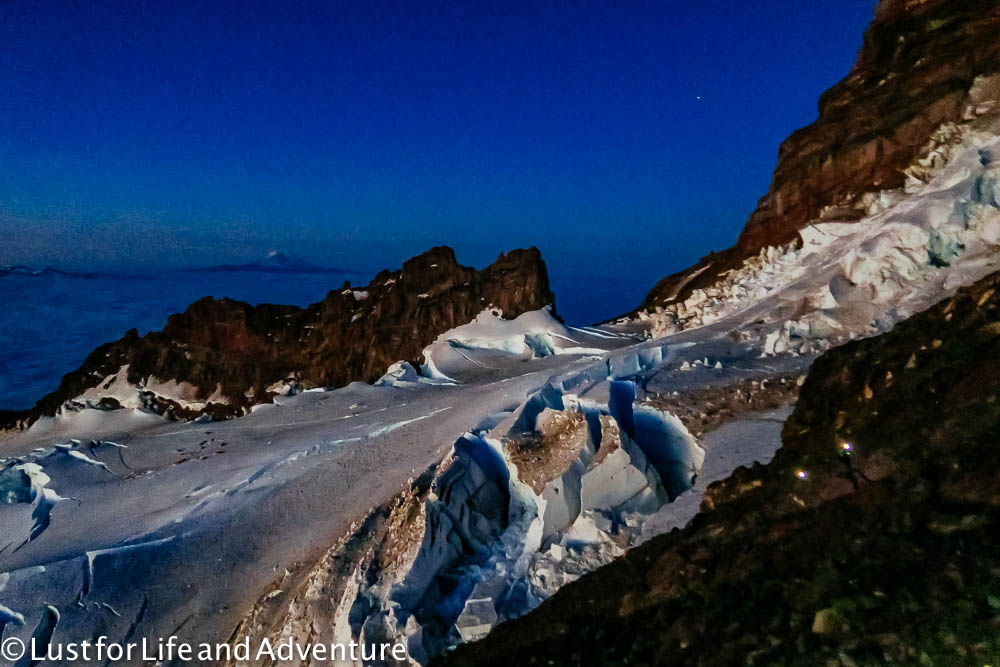 Ingraham Glacier sunrise