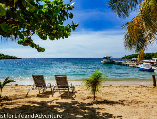 Relaxing in Roatan