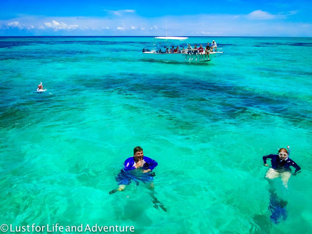 Turquoise water