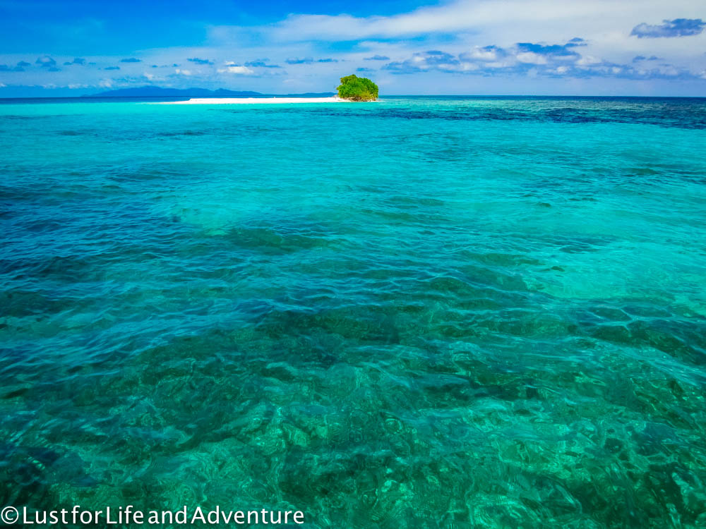 Tiny deserted island