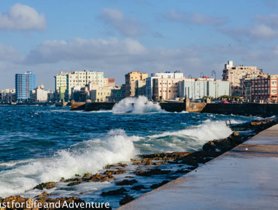 Walking Along the Malecón